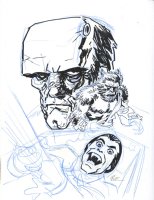 Little Shoppe of Horror: The Evil Frankenstein rough Page 1 Comic Art